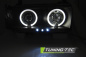 Preview: Upgrade Angel Eyes Scheinwerfer für Toyota Land Cruiser FJ80 90-97 schwarz